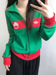 Adidas adidas(アディダス) グリーン/レッド モロッコ人 トラックトップス