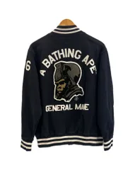 AAPE BY A BATHING APE　スウェットスタジアムジャケット 90～00s A BATHING APE/Sweat Varsity Jacket/ソルジャータグ/M