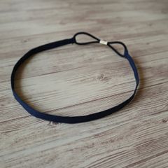 細めのカチューム（リネン・ネイビー）