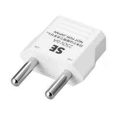 ヤザワ 海外用電源変換プラグ Aタイプ→SEタイプ YAZAWA KP6 海外で日本の電気製品が使える【ポスト投函】