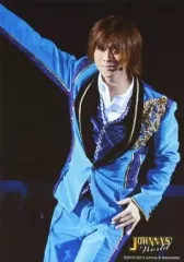 【中古】生写真(ジャニーズ) A.B.C-Z/橋本良亮/ライブフォト・膝上・衣装青紫・右手上げ・左手腰/JOHNNYS’ World