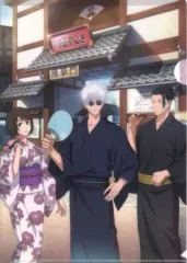 【中古】クリアファイル 五条悟＆夏油傑＆家入硝子 描き下ろしイラスト 懐玉・玉折 浴衣ver. A4クリアファイル 「呪術廻戦×浅草花やしき」