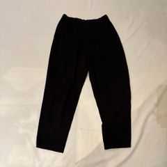 N.HOOLYWOOD エヌ ハリウッド Wide Fake Leather Slacks スラックス 272-PT09-007 ブラック size:36【代官山A07】
