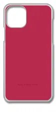 【新品未使用】iPhone11 Pro アイフォン11プロ クリア ハードケース (245-la baie rosee) ピンク系 ローズ系 レッド系 くすみカラー おしやれ 可愛い cl-iphone11pro-245
