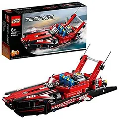 【中古】(非常に良い)レゴ(LEGO) テクニック パワーボート 42089 知育玩具 ブロック おもちゃ 男の子のサムネイル