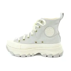 コンバース CONVERSE チャックテイラー ALL STAR R TREKWAVE NC HI スニーカー ハイカット プラットフォーム キャンバス 22.5cm グレー 5SE012 /AK18