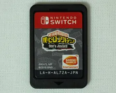 [NI] Switch　僕のヒーローアカデミア　One's Justice　ヒロアカ　ソフト　カセット　対戦アクション　バンダイナムコ　Nintendo　任天堂