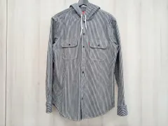 Supreme シュプリーム 12FW Hooded denim shirt 長袖シャツ ストライプのサムネイル