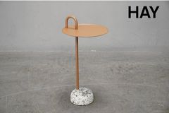 【HAY ヘイ 】 Bowler Side Table(ボウラー サイドテーブル) ペールブラウン シェーン・シュネック 870-3