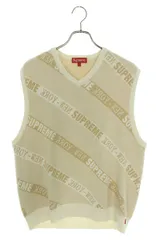 2023年最新】supreme stripe sweater vestの人気アイテム - メルカリ