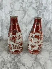 【お値下げしました！】九谷焼　盃　大日本永樂造　赤絵　鳳凰文 お値下げしました！】九谷焼 盃 大日本永樂造 赤絵 鳳凰文