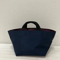 エルベシャプリエ　舟形トートーネイビー エルベシャプリエ トートバッグ 舟型トート M バイカラー ネイビー