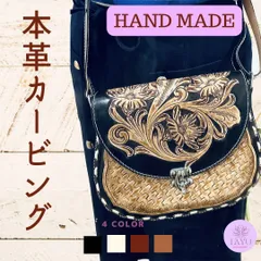 本革ショルダーバッグ【TAYU】かわいいカービング 新品レディース斜めがけ軽量#4