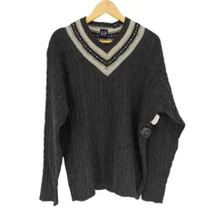 ギャップ Gap 00S OLD Vネックニット メンズ  L