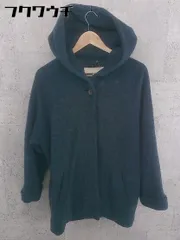 ■ JOURNAL STANDARD ジャーナルスタンダード フード ウール コート ブルー系 レディース 【中古】 【1002802426230】のサムネイル