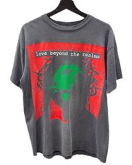 セントマイケル SAINT MICHAEL LOVE BEYOND TEE ラブ ビヨンド Tシャツ ヴィンテージ加工 黒 SM-YS8-0000-C23 Tシャツ プリント ブラック Mサイズ 104MT-1451
