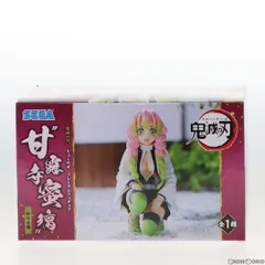 甘露寺蜜璃(かんろじみつり) 鬼滅の刃 ちょこのせプレミアムフィギュア 甘露寺蜜璃-柱合会議- プライズ(1064763) セガのサムネイル