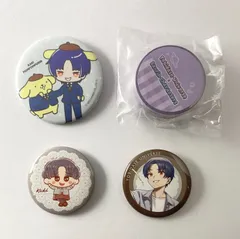 【まとめ売り】 とびだせユニバース とびユニ kaki 缶バッジ マスキングテープ 4点セット