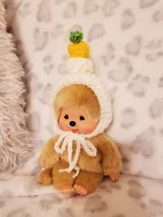 ⚠️毛糸ホツレあり⚠️ モンチッチ★男の子★ダルメシアン★セーター★ぬいぐるみ ⚠️毛糸ホツレあり⚠️ モンチッチ☆男の子☆ダルメシアン