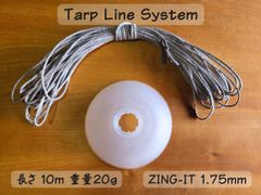 ZING-IT / 10m(20g) Tarp Line UL System●ハンドメイド●
