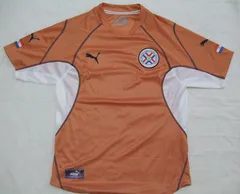 【現地入手 中古 美品】パラグアイ代表 ユニフォーム 2000-2001シーズン アウェー用