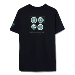 ノースフェイス Tシャツ The North Face HIMALAYAN BOTLLE SOURCE SS TEE メンズ バックプリント ショートスリーブ 半袖Tシャツ クルーネック Tシャツ カットソー 海外限定 AVIATOR NAVY