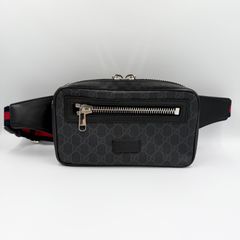 グッチ GGキャンバス 474293 ボディバック GG柄 ウエストバッグ メンズ GUCCI