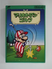 【美品】ファミコン「マリオオープンゴルフ」