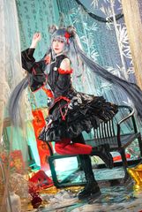 初音ミク　チャイナドレス　コスプレ　衣装