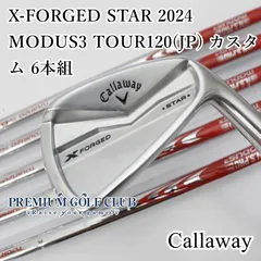 Xフォージド 2024 アイアン ⭐️純正カスタム　モーダス120S⭐️6本セット Xフォージド 2024 アイアン ⭐️純正カスタム モーダス120S⭐️6