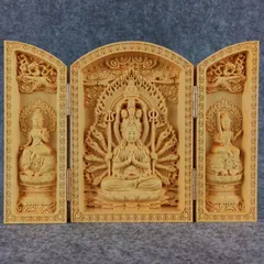 文殊菩薩像京画工高橋元春