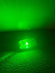 セール デコトラ屋 正規品 24V専用 角型マーカー サイドマーカー用 BA9S LED バルブ 球 高輝度 花型タイプA 10個SET