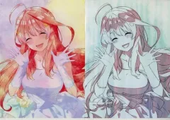 【中古】クリアファイル 中野五月 A4クリアファイルセット(2枚組) 「一番くじ 映画 五等分の花嫁 ～五つ子ゲームファイナル～」 G賞