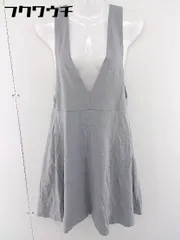 ◇ KUMIKYOKU 組曲 ノースリーブ 膝丈 ワンピース サイズ2 グレー系 レディース  【中古】 【1110200012105】