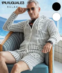 【Satoshi Shimoji様専用】1piu1uguale3 relax ウノピゥウノウグァーレトレリラックス ジャージ上下セット 3ロゴジップパーカー&パンツセット セットアップ