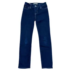 LEVI'S 312 SHAPING SLIM スリム ストレートデニム サイズ25 レディースS ダークブルー リーバイス