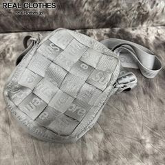 Supreme/シュプリーム【24SS】 Woven Shoulder Bag/ウーブンショルダー バッグ グレー