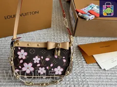 【今日WTO】L 家 マージャンバッグ リプリカ 22×12cm ショートストラップ＆チェーン付き-WTO輸入-ENG77
