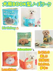 犬用絵本型ノーズワーク　Birthday Adventure LunchBox  犬用　おもちゃ