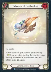 【中古】Flesh and Blood EVR190[R]：Talisman of Featherfoot