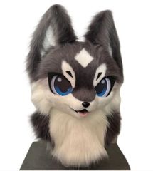 着ぐるみヘッド 犬 大きめ 身長170ー185cm 全頭ヘッド ケモノ