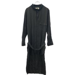 Maison MIHARA YASUHIRO メゾン ミハラヤスヒロ コットンレーヨンストライプシャツコート 91133139 チャコール系 48のサムネイル