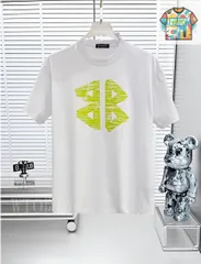 【今日WTO】Balenciaga バレンシアガ 25SS プレミアムロゴプリント 円領 T シャツ-IE23