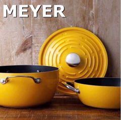 マイヤー(Meyer) 両手鍋 ライトポットセット24cm 入手困難色イエロー