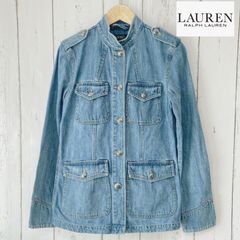ローレンラルフローレン　LAUREN RALPH LAUREN デニムジャケット　銀ボタン
