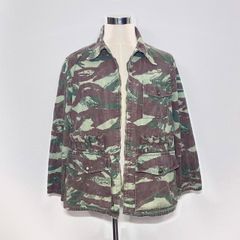 シュトルム 製WW2独M44エルプセンムスター迷彩HBTヤッケ 1970年代