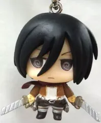 【中古】キーホルダー・マスコット(キャラクター) ミカサ・アッカーマン 「進撃の巨人 ちみキャラマスコット」