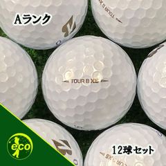  ロストボール ブリヂストン BRIDGESTONE TOUR B XS 年代混合 カラーボール 12球 【Aランク】 ゴルフボール