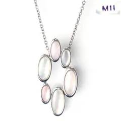 ペルリータ ミキモト 未使用級良品 箱付き SV925 シルバーパールネックレス MIKIMOTO ミキモト バロック真珠 ネックレス 41cm SV シルバー