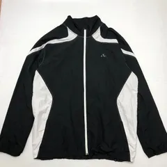 adidas/アディダス ナイロンジャケット バックスリーライン メッシュライナー ドローコード ジップ引具破損 ジップは使用可